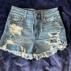 american eagle jean shorts